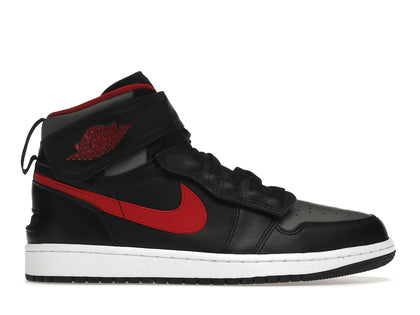 Jordan 1 High FlyEase Black Gym Red Smoke Grey - authentic Jordan sneakers