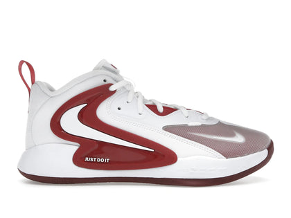 Nike HyperSet 2 White Team Crimson - authentic Nike sneakers