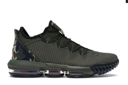 Nike LeBron 16 Low Camo - authentic Nike sneakers