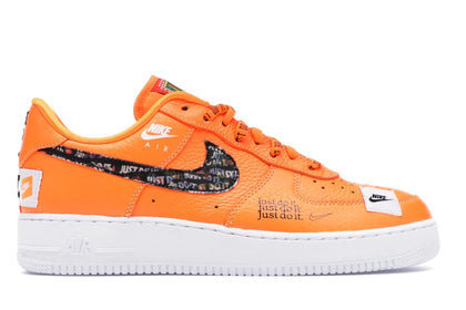 Nike Air Force 1 Low Just Do It Pack Total Orange - authentic Nike sneakers