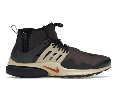 Nike Air Presto Mid Utility Baroque Brown Sesame Sequoia Canyon Rust
