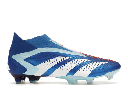 adidas Predator Accuracy+ FG Bright Royal Cloud White Bliss Blue - authentic adidas sneakers