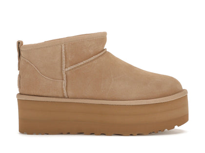 UGG Classic Ultra Mini Platform Boot Sand (Women's) - authentic UGG sneakers