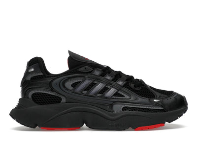 adidas Ozmillen Core Black Grey Better Scarlet