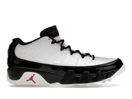 Jordan 9 Retro Low Golf White Black True Red - authentic Jordan sneakers