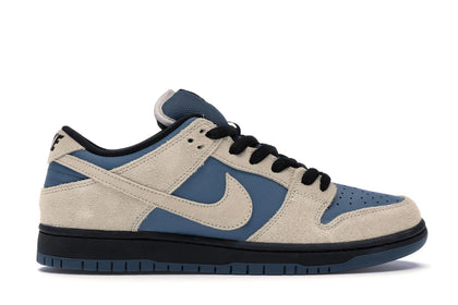 Nike SB Dunk Low Light Cream Thunderstorm - authentic Nike sneakers