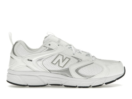 New Balance 408 White Silver - authentic New Balance sneakers