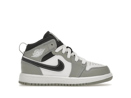 Jordan 1 Mid Light Smoke Grey (2022) (PS) - authentic Jordan sneakers