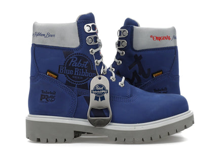 Timberland PRO 6" Soft Toe Work Boot Pabst Blue Ribbon Blue Nubuck - authentic Timberland sneakers