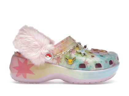 Crocs Classic Platform Clog Pokémon Eevee (Women's) - authentic Crocs sneakers