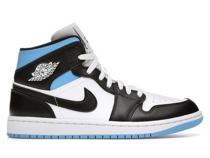 Jordan 1 Mid University Blue (Women's) - authentic Jordan sneakers