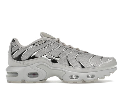 Nike Air Max Plus Light Iron Ore Gym Red Smoke Grey Metallic Silver (GS) - authentic Nike sneakers