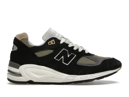 New Balance 990v2 MiUSA Teddy Santis Black True Camo - authentic New Balance sneakers