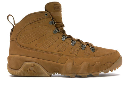 Jordan 9 Retro Boot Wheat - authentic Jordan sneakers