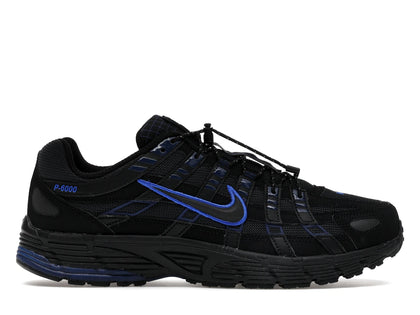 Nike P-6000 Black Anthracite Blue Void - authentic Nike sneakers