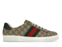 Gucci Ace Web Beige Ebony