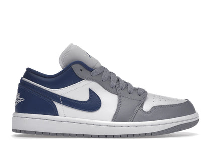 Jordan 1 Low Stealth French Blue (Women's) - authentic Jordan sneakers