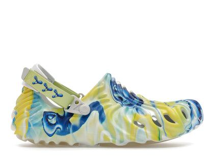 Crocs Pollex Clog by Salehe Bembury x Kenny Scharf Art Friends Thumbs Up Good Job - authentic Crocs sneakers