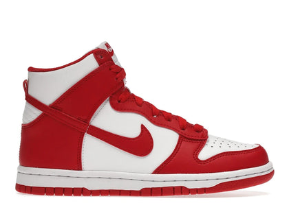 Nike Dunk High Championship White Red (White Tongue Tag) (GS) - authentic Nike sneakers