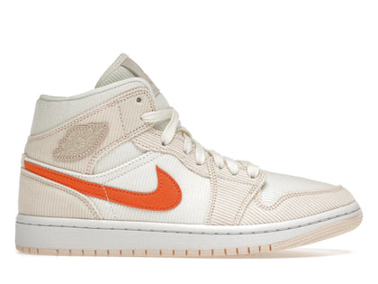 Jordan 1 Mid SE Corduroy Sail - authentic Jordan sneakers