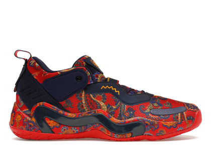 adidas D.O.N. Issue #3 Bel-Air Athletics Prep School Dark Blue - authentic adidas sneakers