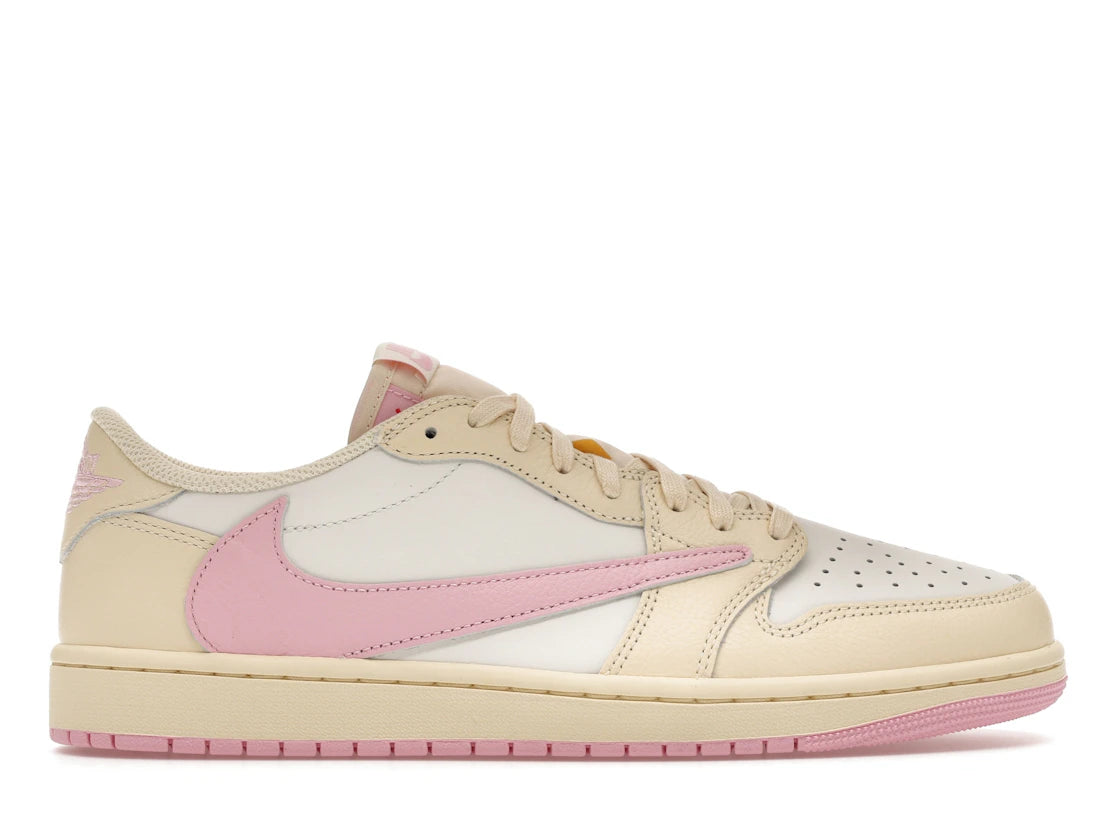 Jordan 1 Retro Low OG SP Travis Scott Shy Pink - vue 360