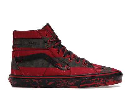 Vans Sk8-Hi Horror Pack Nightmare on Elm Street Freddy Krueger - authentic Vans sneakers