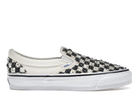 Vans Classic Slip-On Mattias Gollin Pearl Embellished Checkerboard Black White