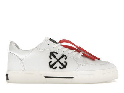 OFF-WHITE New Low Vulcanized White Black - authentic OFF-WHITE sneakers