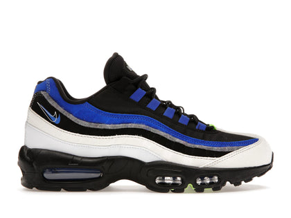 Nike Air Max 95 Black Game Royal - authentic Nike sneakers