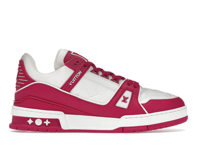 Louis Vuitton Trainer Low White Fuchsia