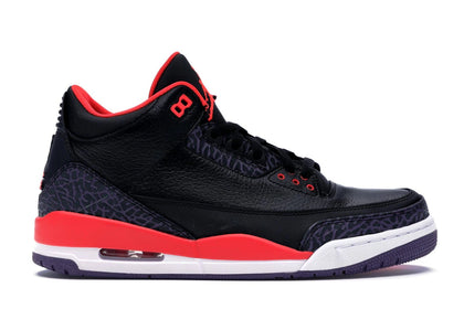 Jordan 3 Retro Crimson - authentic Jordan sneakers