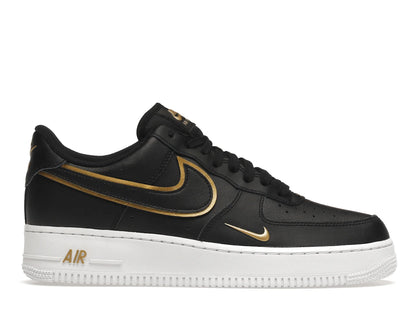 Nike Air Force 1 Low '07 Black Metalic Gold - authentic Nike sneakers