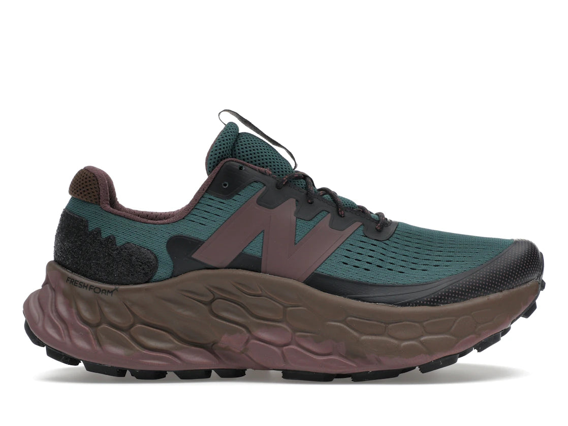 New Balance Fresh Foam X More Trail New Spruce Dark Mushroom