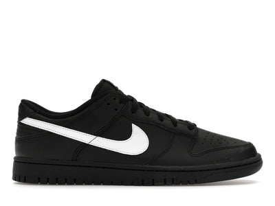 Nike Dunk Low Black White Swoosh