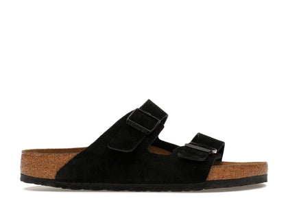 Birkenstock Arizona Soft Footbed Suede Black - authentic Birkenstock sneakers