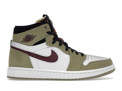 Jordan 1 Zoom CMFT Neutral Olive - authentic Jordan sneakers