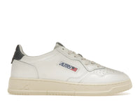 Autry Medalist Leather Low White Dark Blue