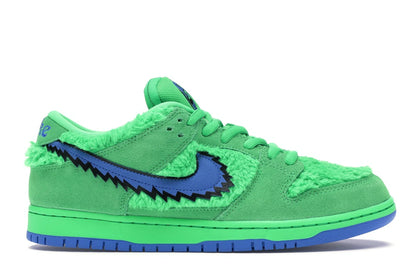 Nike SB Dunk Low Grateful Dead Bears Green - authentic Nike sneakers
