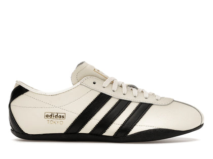 adidas Tokyo Off White Core Black Gold Metallic (Women's) - authentic adidas sneakers
