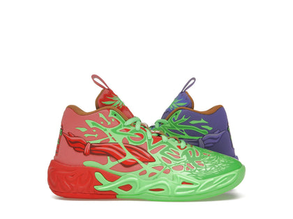 Puma LaMelo Ball MB.04 Teenage Mutant Ninja Turtles Raphael and Donatello (GS) - authentic Puma sneakers