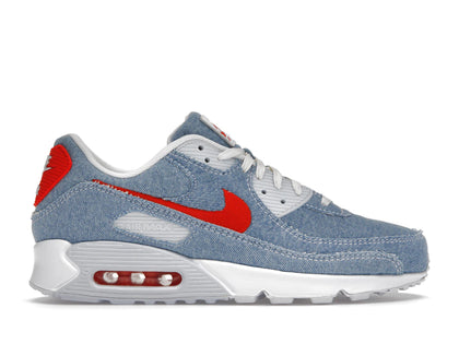 Nike Air Max 90 Denim Light Wash - authentic Nike sneakers