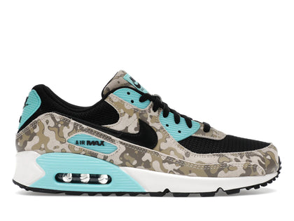 Nike Air Max 90 Premium Aurora Green Camo - authentic Nike sneakers