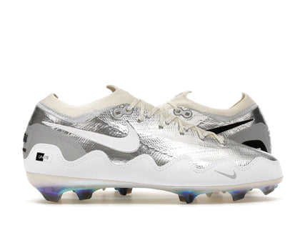 Nike Jr. Mercurial Vapor 16 Elite Patta Chrome White Black - authentic Nike sneakers