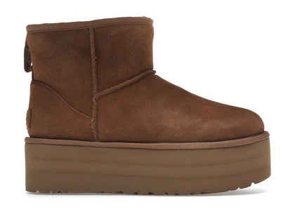 UGG Classic Mini Platform Boot Chestnut (Women's) - authentic UGG sneakers