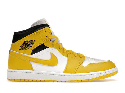 Jordan 1 Mid Vivid Sulfur (Women's) - authentic Jordan sneakers