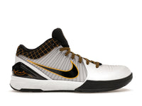 Nike Kobe 4 Protro White Black Del Sol