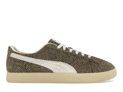 Puma Clyde Harris Tweed Chamomile Sugared Almond - authentic Puma sneakers