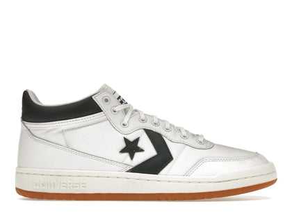 Converse Fastbreak Pro Mid White Deep Emerald - authentic Converse sneakers
