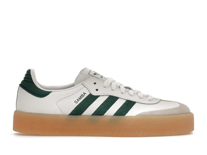 adidas Sambae White Collegiate Green Gum (Women's) - authentic adidas sneakers